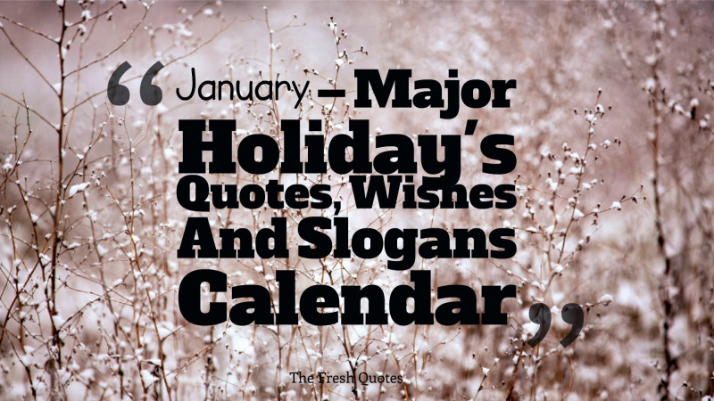 17 Welcome January Quotes, Images & Pictures to say Hello to New Year