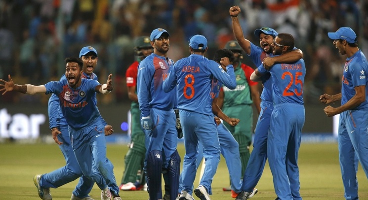Cricket - India v Bangladesh - World Twenty20 cricket tournament