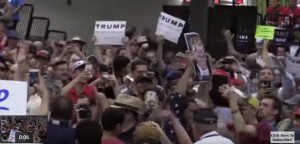 Trump rally turns violent