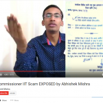 Indore Commissioner IIT Scam EXPOSED by Abhishek Mishra