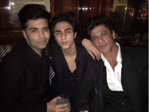 Karan Johar celebrating his birthday