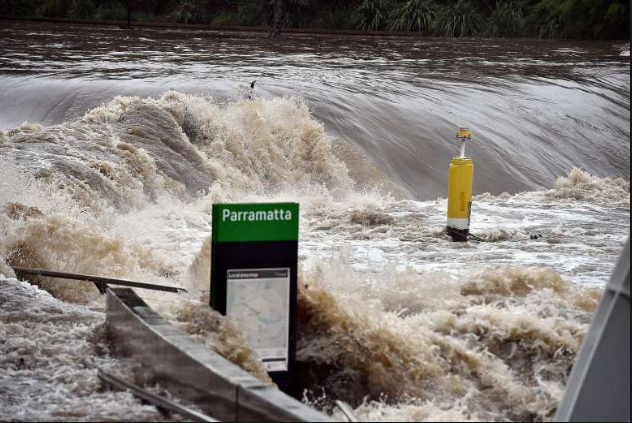 Australia hit by high storms