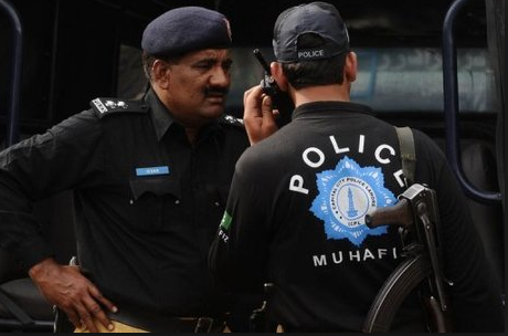 pakistan police arrested five suspects