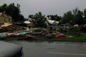 Heavy Rain And Tornado Damages