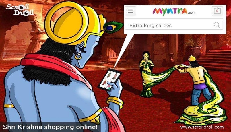 Myntra alleged of the Mythological Parody Ad, it did not create