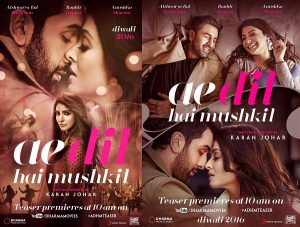 Ae Dil Hai Mushkil poster