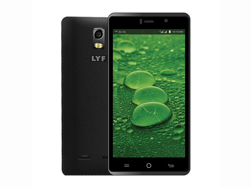 Reliance Lyf Water 10 Smartphone unveiled with 3GB of RAM at Rs. 8,699