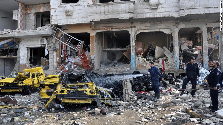 Syria Crisis: Multiple Bombings in Syria Claimed 43 Lives, more than 45 injured