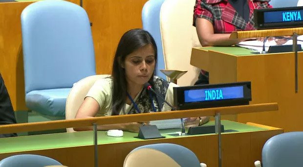 Young Indian Diplomat Eenam Gambhir's Reply to Nawaz Sharif in UN is winning the Interenet ! Read Here What She said