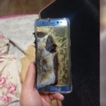 Samsung Galaxy Note 7 after explosion.