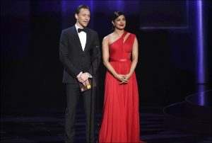 Priyanka Chopra and Tom Hiddleston.