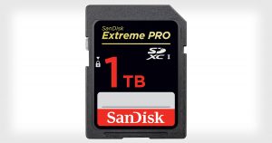 SanDisk 1 TB SDXC prototype revealed at Photokina 2016.