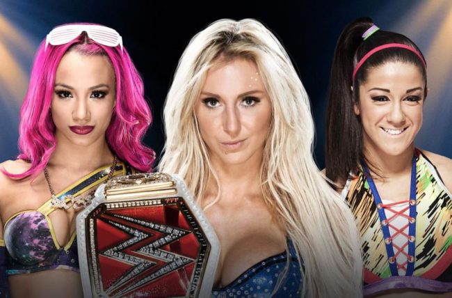 WWE Clash of Champions: Match 6: Sasha Banks Bayley vs Charlotte