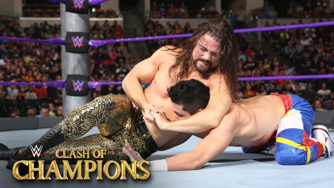 WWE Clash of Champions: Match 2: TJ Perkins vs Brian Kendrick