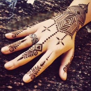 Karva Chauth Mehndi Design for Girls