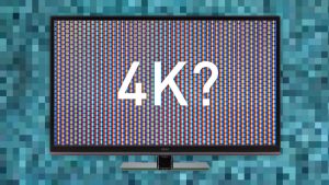 4K screen on a smartphone