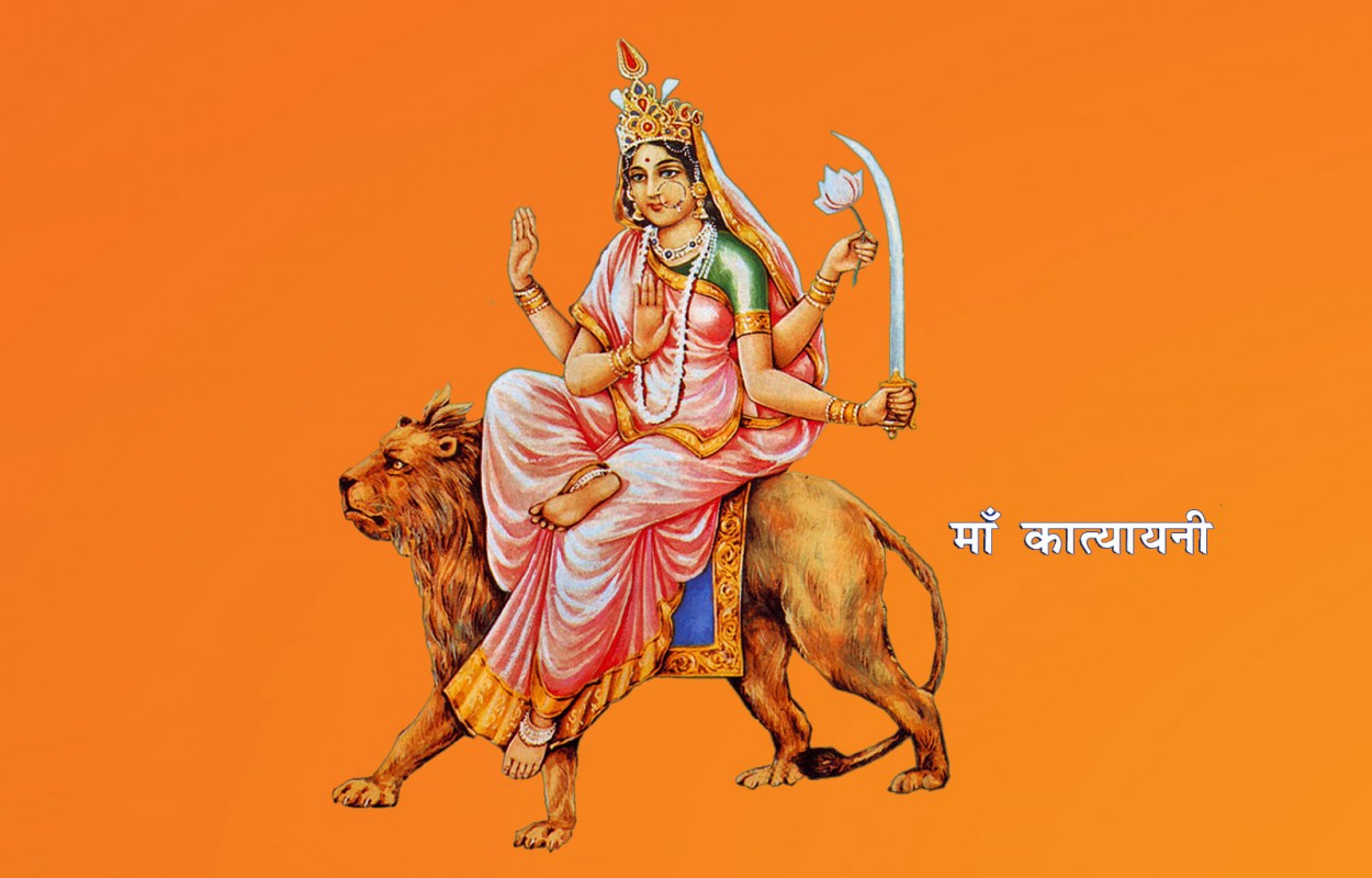 Day 6 of Navratri Pray to Goddess Katyayani for Blessings and Prosperity