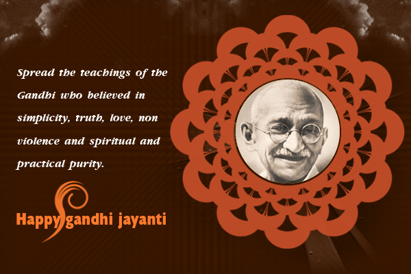 Gandhi Jayanti Sayings
