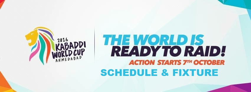 World Pro Kabaddi Cup 2016: First World Kabaddi Cup To Start from October 7th, Teams, Fixtures and all Updates