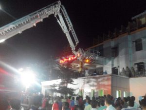 Bhubaneswar SUM Hospital Fire Incident Video & Live Pictures