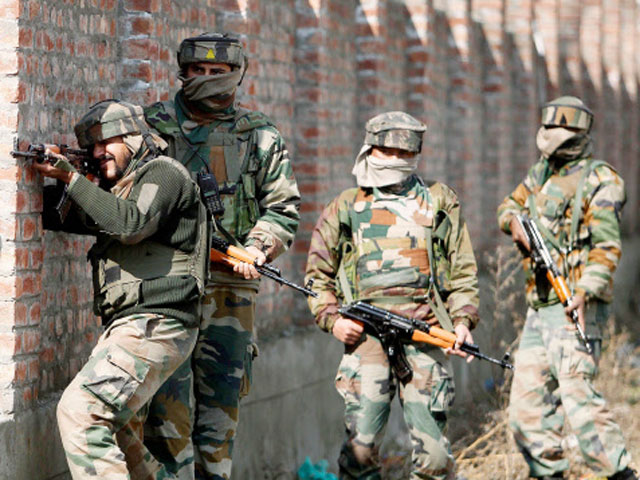 Combing Operation Intensified as Militants Holed up Inside Govt Building in South Kashmir