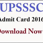 UPSSSC Stenographer Interview Call Letter 2016 released @ upsssc.gov.in