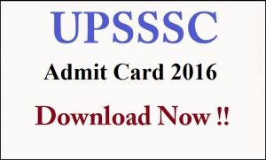 UPSSSC Stenographer Interview Call Letter 2016 released @ upsssc.gov.in