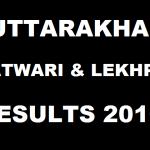 Uttarakhand Patwari Lekhpal Marks 2016 available @ ubtrgc.in