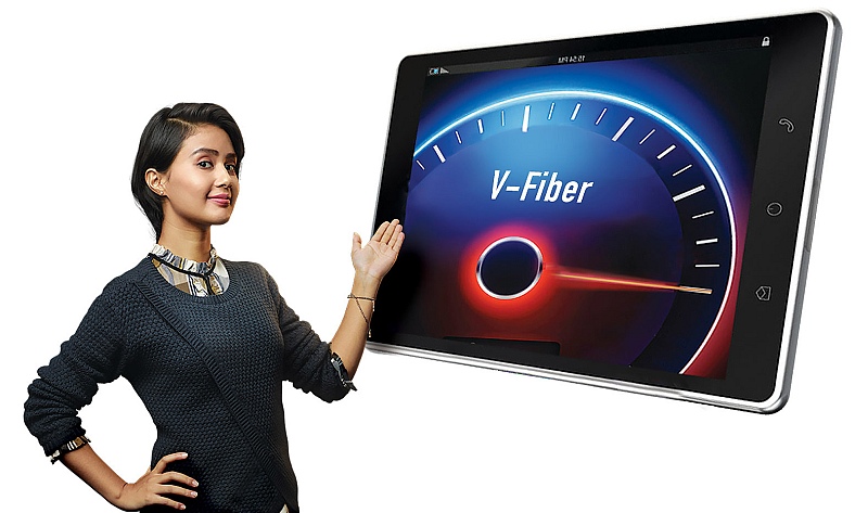 Airtel Launched 'V-Fiber', the New Broadband Service with Speed Up to 100 Mbps