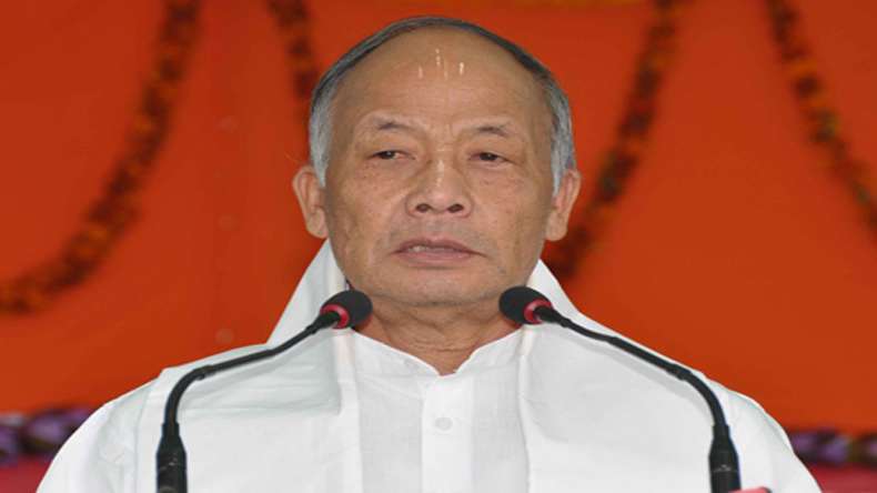 Manipur Chief Minister “Okram” escapes unhurt in firing at helipad