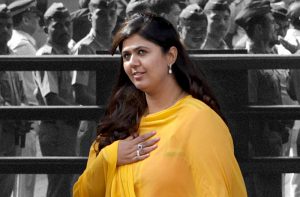 Pankaja Munde at Bhagwangad