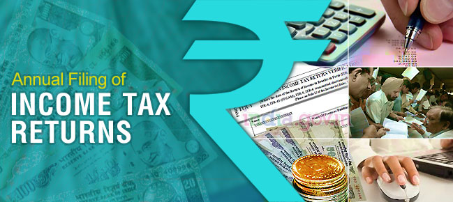 Steps to fill Income tax online