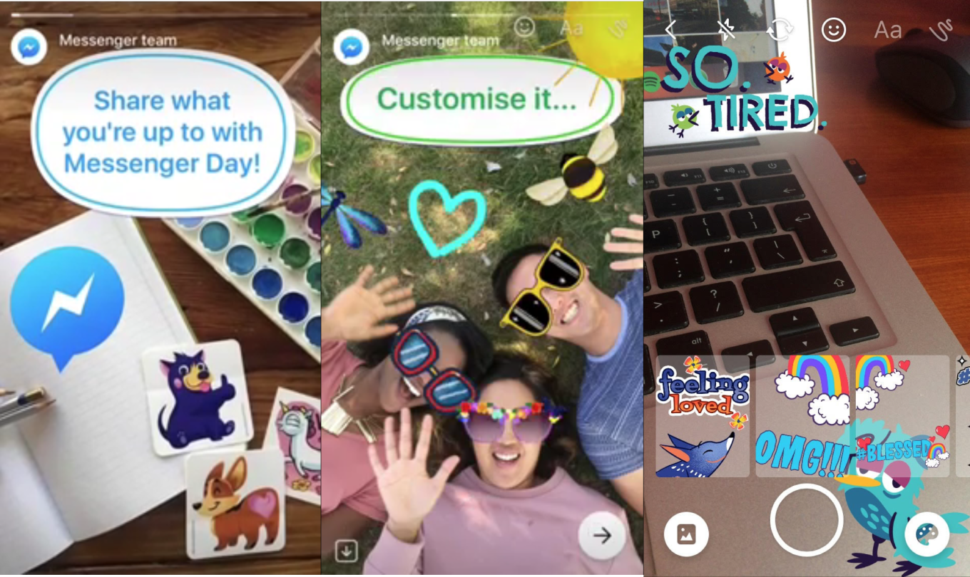 Facebook Desperation: Testing 'Messenger Day' in Messenger, A Snapchat 'My Story' Like Feature