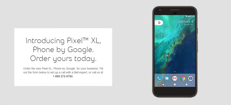 Google Pixel specifications leaked