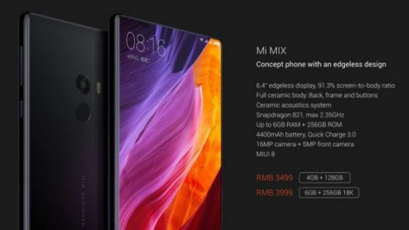 Xiaomi Mi Mix mini is coming.