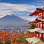 12 Chureito pagoda and Mount Fuji Japan