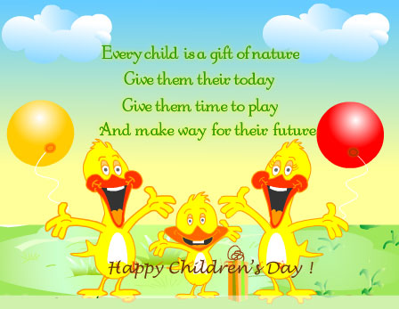 Children's Day Sayings and Wishes