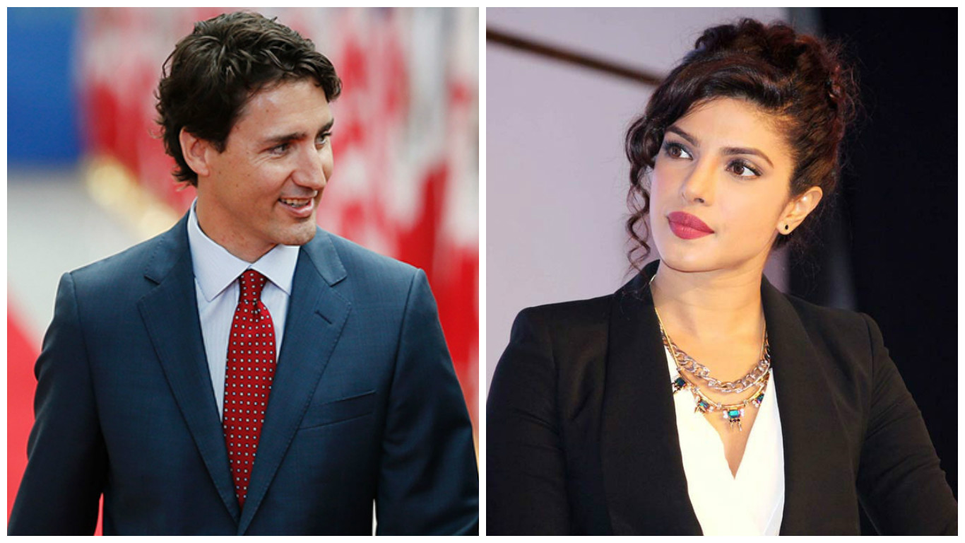 Justin Trudeau to Launch Priyanka Chopra's Debut Punjabi Movie