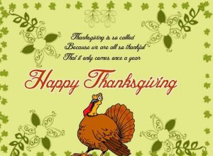 Happy Thanksgiving Day