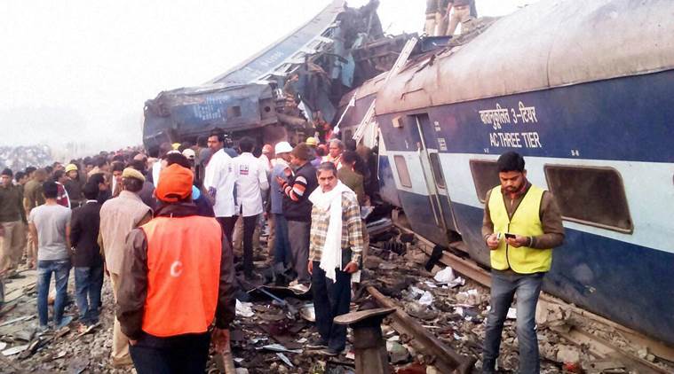 Indore-Patna Express derailed in Kanpur, 100 Killed and 200 seriously injured