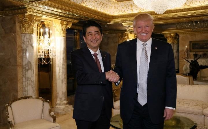 Donald Trump Shinzo Abe
