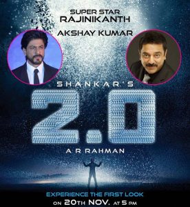 Rajinikanth-Akshay Kumar starrer 2.0 aka Enthiran 2 First Look launch Event Live Streaming