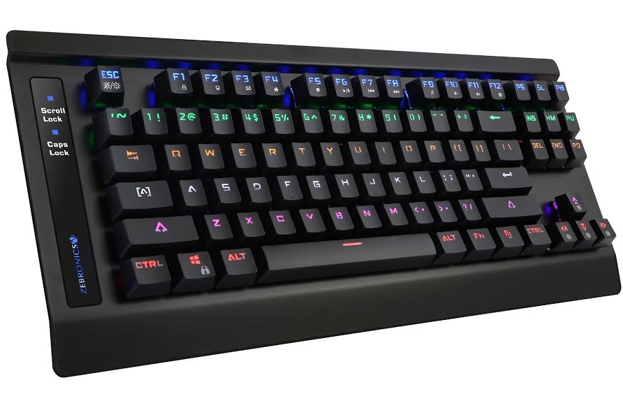 Zebronics Launched Its First Max Mechanical Keyboard For INR 2,424