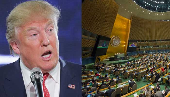 Donald Trump supports Israeli settlements, calls UN "A Club of People to have a Good Time"