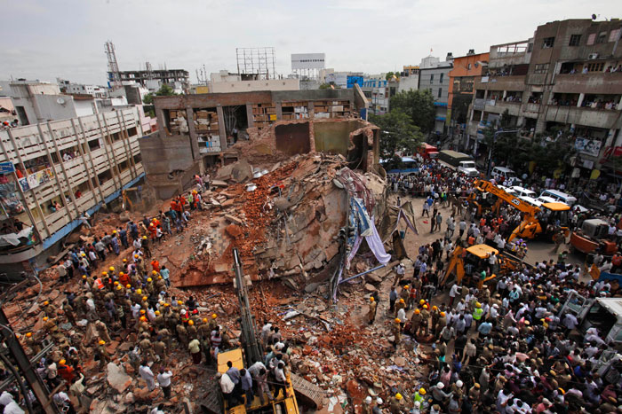 Hyderabad building Collapse: Nabbed builder is close to Transport Minister Reddy