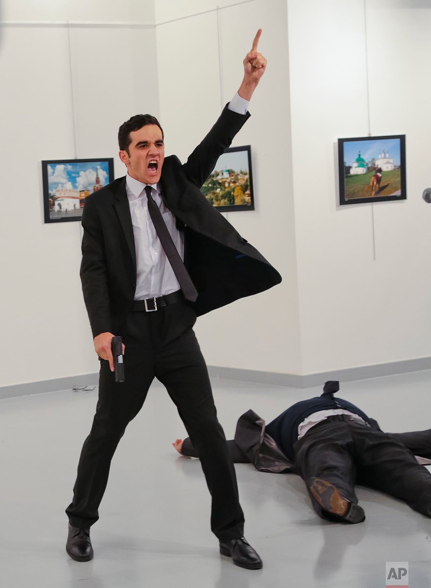Assassination of  Russian ambassador:  New video surfaces and  goes viral on social media