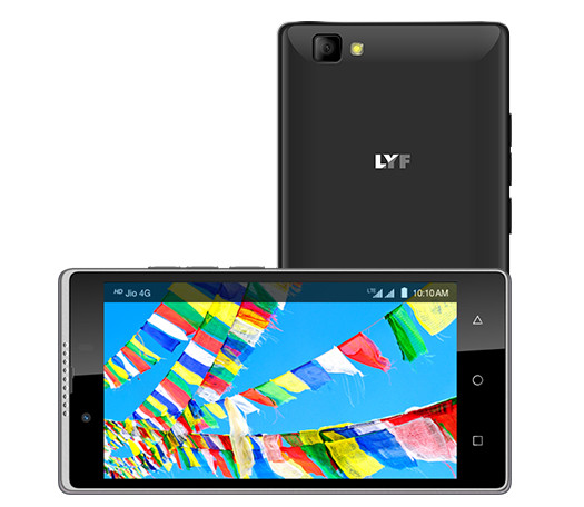 LYF Wind 7S Smartphone with 4G VoLTE Support Launched for Rs 5,699