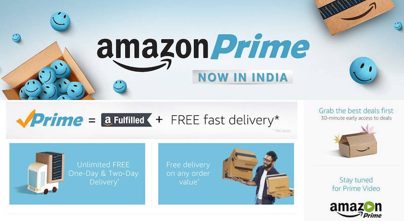 Amazon Prime Video Goes Official in India; Price To Start from Rs 499/Year