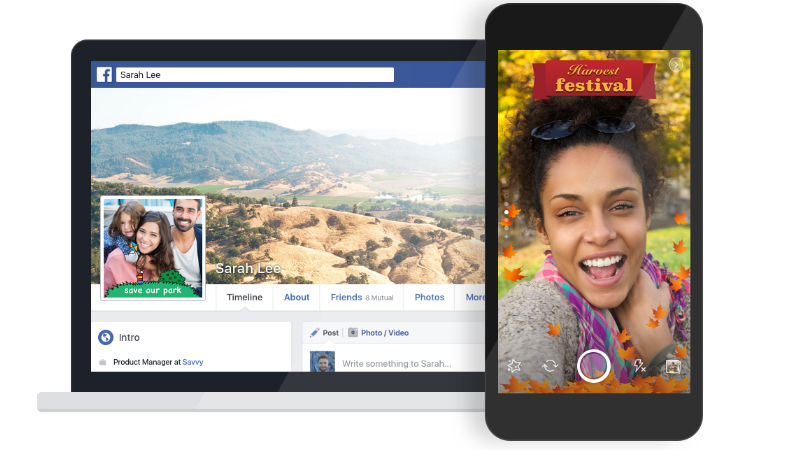 Facebook Camera Effects Platform: Snapchat-Like Frames on Photos and Videos Now on Facebook