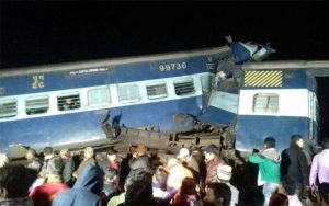 Two coaches of Capital Express train derailed :Two dead and six injured